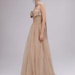 Bow-front Tulle Gown